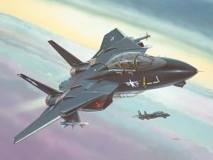 Maquette à assembler et à peindre - F-14A Tomcat noir