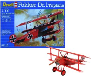 REV04116 - Maquette à assembler et à peindre - Fokker Dr. 1 triplan