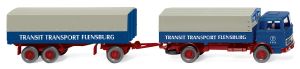 Camion porteur avec plateau TRANSIT TRANSPORT – MERCEDES 4x2
