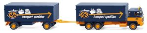 WIK045703 - Camion porteur avec remorque ASG – SCANIA 111 6x4