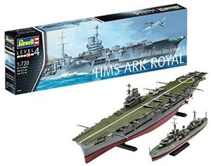 REV05149 - Maquette à assembler et à peindre - HMS Ark Royal & Tribal Class Destroyer