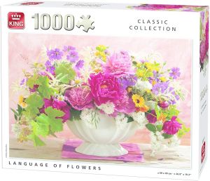 KING05377 - Puzzle Langages des fleurs – 1000 Pièces