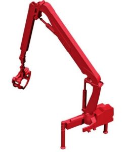 HER054157 - Grue avec pince à bois HIAB X-HIPRO 232 E-3