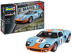 REV07696 - Maquette à assembler et à peindre – FORD GT40 du mans 1968