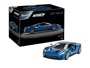 REV07824 - Maquette à assembler - Easy-Click FORD GT 2017 de couleur Bleue