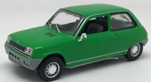Voiture de 1976 couleur verte - RENAULT 5 TL
