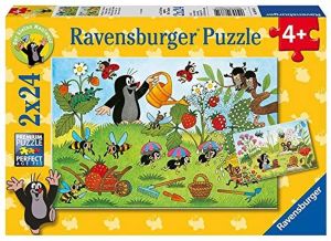 RAV088614 - 2 Puzzles La taupe dans le jardin – 24 Pièces