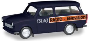 HER095167 - Voiture publicitaire Radio-Télévision - TRABANT 601 Universal RFT