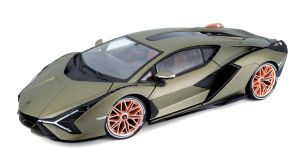 BUR11046 - Voiture de 2019 Verte – LAMBORGHINI sian FKP37