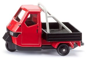 SIK1122 - Camion utilitaire de couleur rouge sous blister - PIAGGIO Ape Cross