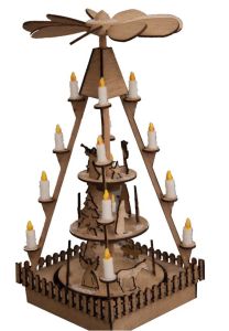 NOC14395 - Accessoire pour Diorama - Marché de Noël - Pyramide