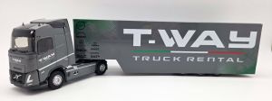 ELI118576 - Camion avec remorque de course du transporteur T-WAY - VOLVO FH500 Aero 4x2
