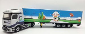 ELI118667 - Camion avec remorque du transporteur EKLEO - MERCEDES e-Actros 4x2