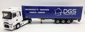 ELI118701 - Camion avec remorque bâchée du transporteur DGS - RENAULT T High 4x2 2023