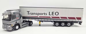 ELI118723 - Camion avec remorque du transporteur LEO - RENAULT T 480 4x2