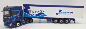 ELI118798 - Camion avec benne céréaliere du transporteur TRANSFIM - SCANIA 500 S 4x2
