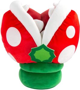 T12414 - Grande Peluche MARIOKART – Plante Piranha