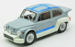 WBXWB124268 - Voiture de 1970 couleur grise et bleu - FIAT Abarth 1000 Gr.2