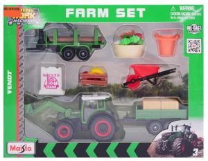 MST12564-C - Pack d'accessoires avec tracteur FENDT 209 Vario avec chargeur et remorques