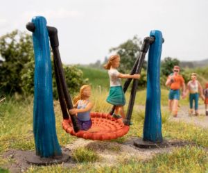 NOC13402 - Personnage et accessoire - Balançoire nid d'oiseau - micro mouvement