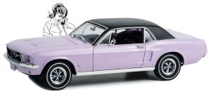 GREEN13662 - Voiture de 1967" « he Country Special » de couleur rose - FORD Mustang coupe Bill Goodro FORD/DENVER/COLORADO