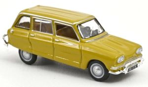 NOREV153526 - Voiture break de 1969 couleur jaune - CITROEN Ami 6