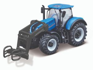 MST15591-C - Tracteur avec chargeuse sous blister - NEW HOLLAND T7.185HD