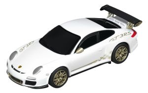 CARRERA15817079-D - Voiture de couleur blanche Pull & Speed - PORSCHE GT3 RS