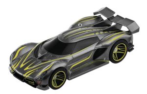 CARRERA15817084-B - Voiture de couleur grise et jaune Pull & Speed - Tuning Hyper Sportcar