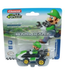 CARRERA15818315 - Véhicule à friction sous blister - MARIO KART - Luigi