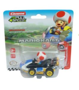 CARRERA15818317 - Véhicule à friction sous blister - MARIO KART -Toad