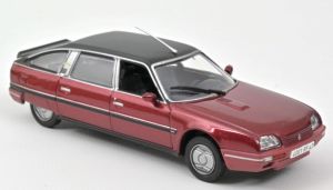 NOREV159020 - Voiture de 1986 couleur rouge - CITROEN CX Turbo 2 Prestige