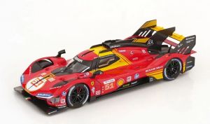 BUR16305-51 - Voiture des 24H du Mans 2024 pilotée par Alexandro PIER GUIDI - FERRARI 499P turbo V6  #51 Team Ferrari