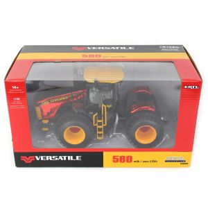 ERT16451CHROME - Tracteur de couleur rouge chromé - édition prestige - VERSATILE 580 avec pneus LSW