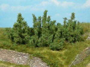 HEK1724 - Décor pour diorama - 4 Buissons de 5cm