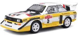 BUR28072 - Voiture du rallye de SanRemo 1985 pilotée par Walter ROEHRL - AUDI Sport Quattro S1 E2 #5
