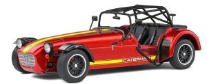 SOL1801804 - Voiture de 2014 couleur rouge et jaune – Caterham seven 275 academy