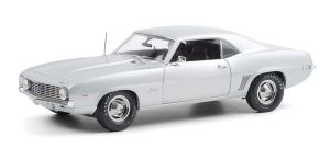 Voiture de 1969 couleur grise BARRETT JACKSON - CHEVROLET Camaro ZL1