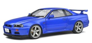 SOL1804306 - Voiture de 1999 couleur bleu – NISSAN Skyline R34 GT-R Bayside