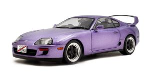 SOL1807607 - Voiture de 1993 couleur violette - Solido Works - TOYOTA Supra MK4