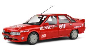SOL1807707 - Voiture du record de vitesse sur Glace 1988 couleur rouge  - RENAULT 21 Turbo MK.1