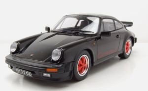 KKS180873 - Voiture de 1989 couleur noire et rouge - PORSCHE 911 Carrera 3.2 Clubsport