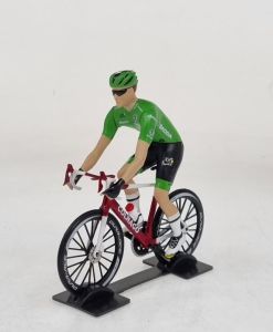 Cycliste avec maillot vert – TOUR DE FRANCE