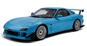 SOL1810608 - Voiture de 1999 couleur bleu - Solido Works - MAZDA RX7 FD3RS