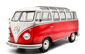 SOL1813402 - Van de 1962 couleur rouge et blanc - VW T1 samba