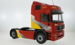 MOD18135 - Camion solo de 1994 couleur rouge – MAN F2000