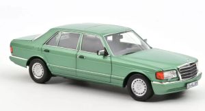 NOREV183469 - Voiture de 1991 couleur verte – MERCEDES 560 SEL