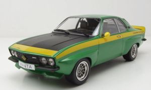 MOD18425 - Voiture de 1974 couleur vert et jaune - OPEL Manta A Irnscher