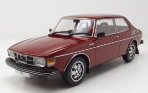 MOD18441 - Voiture de 1977 couleur rouge - SAAB 99 EMS