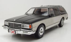 MOD18478 - Voiture de 1985 couleur grise et noire - CHEVROLET Caprice Estate Wagon